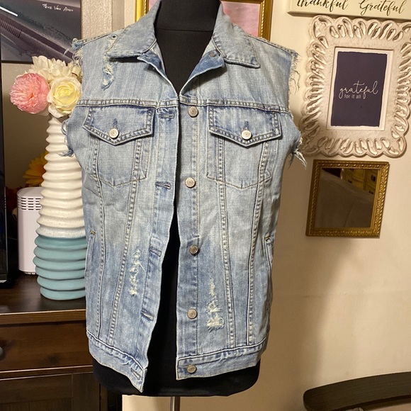 Rails women short sleeves jeans jacket jean size S in excellent condition - Picture 2 of 11